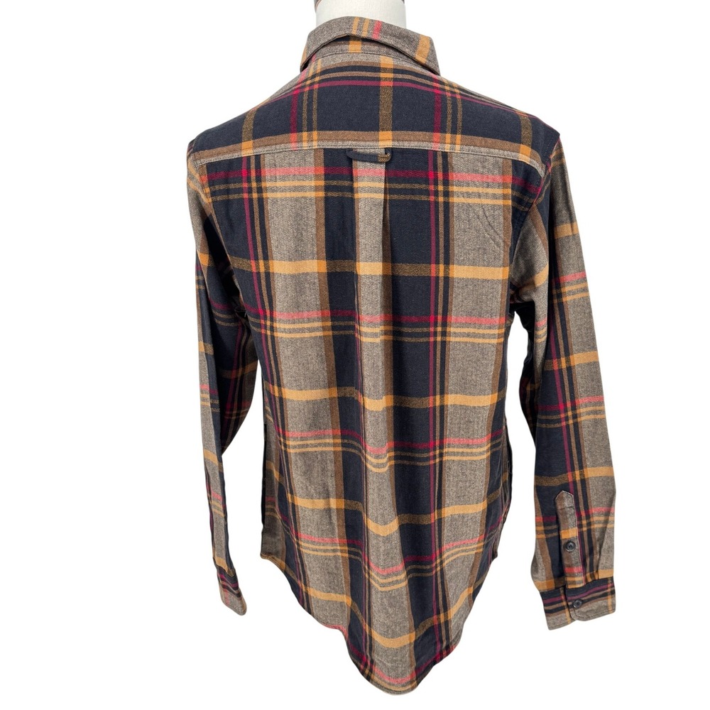 Orvis Men's Heavyweight Flannel Shirt Plaid Button Up Long Sleeve Size S NWT - Picture 8 of 15
